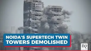 Supertech Twin Towers Successfully Demolished