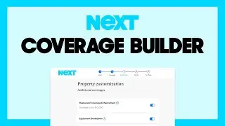 NEXT Insurance:  Coverage Builder
