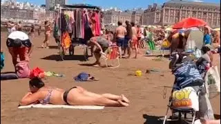 🇦🇷 Mar Del Plata Playa Grande Beach Argentina