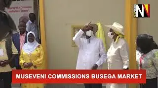 Museveni commissions Busega market