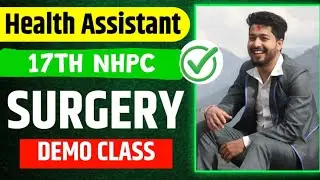 🔥DEMO CLASS OF SURGERY FOR MISSION 17TH NHPC #HAOfficial #HANHPCLicensePreparationClass