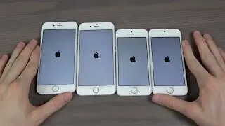 iPhone SE vs. iPhone 6S vs. iPhone 6 vs. iPhone 5S - Which Is Faster?!