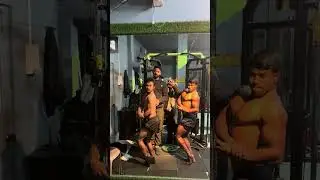 Posing practice আমার ছোট দুই ভাই #motivation #musclebuliding #bodybuilding #chest #fitness #posing