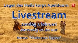 Samenkomst zondag 1 februari 10.00 uur. Thema: 