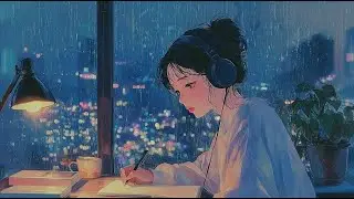 where words flow like rain |  lofi rain ambient night