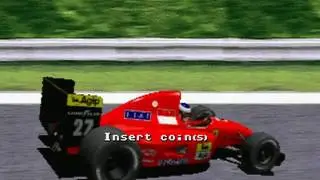 F1 Super Lap (Sega 1993)  Attract Mode 60fps