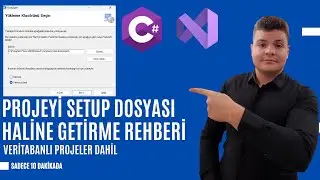 C# Sıfırdan  Setup Dosyası Hazırlama Rehberi! (Visual Studio) 2025