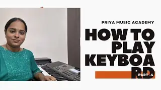 How to play keyboard in tamil| part -4 |