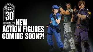 NEW RESIDENT EVIL ACTION FIGURES REVEALED THIS YEAR FOR 30TH ANNIVERSARY?!