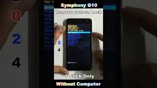 Without Pc 2024 🆕 Symphony G10 Hard Reset ❌ Not Working 2024 🔥 #factoryreset