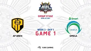 AP BREN VS OMEGA GAME 1 MPL PH S13 | APBR VS OMG