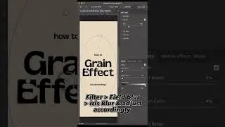 grain effect in Photoshop