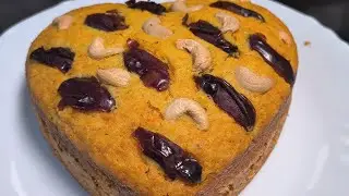  গাজৰ মালাই আটা কেক //Christmas special carrot malai atta cake//Assamese//Sweet recipe🌹🌹