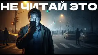 Город, который оживает ночью — Страшная история с сообщением, которое убивает