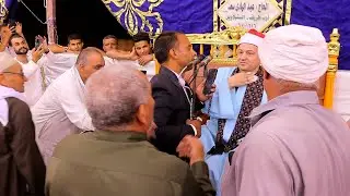 الشيخ محمود صابر ختام  ليله تكريم الاستاذ محمد احمد ابو طه الموجى  قريه طهواي