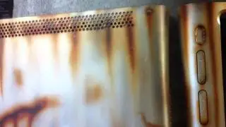 Custom Xbox 360 paint job. Rustbox360