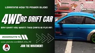 LEARNING HOW TO POWER SLIDE! RC Drifting 4WD Style!