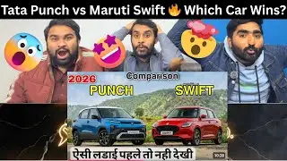 Pakistani Reaction | Tata Punch vs Maruti Swift 🚗 | कौन-सी Car लेनी चाहिए?