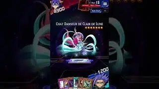 Yugioh Duel Links- Celina summon Lunalight Cat Dancer