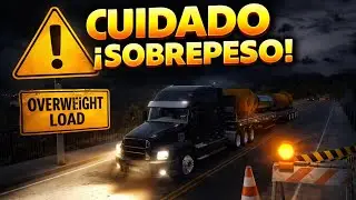 ⚠️ ¡CUIDADO! SOBREPESO EXTREMO EN LA RUTA 😱 | ¿LOGRARÉ CONTROLAR EL CAMIÓN?