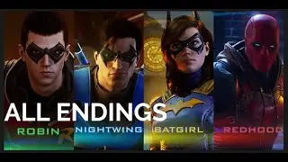 Gotham Knights - All hero endings
