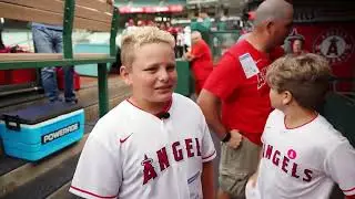 We got flown out to LA to meet MIKE Trout!!!