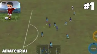 Pro League Soccer - Gameplay Walkthrough Part 1 - Club Amateur (iOS, Android)