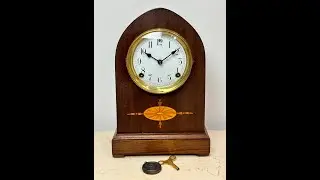 Antique Oak Beehive Sessions Hammer on Coil Strike Mantel Clock | Item# 2518  - Adelaide Clocks