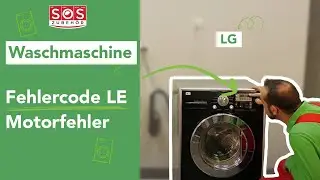 🛠 Wie behebt man den Fehlercode LE (Motorfehler) bei einer LG-Waschmaschine?