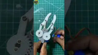 servo motor gripper | 3d printed servo robot gripper | 3d printer | robot arm servo gripper