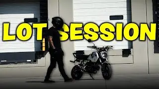 My Love For THIS Bike 💚| Honda Grom Stunt Build & Lot Session 🚀 | Wheelie Vlog 🔥