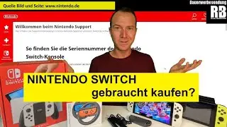 Switch gebraucht kaufen? Nintendo / Achtung! Switch OLED? Merkmale? Fake? Alt oder Neu? Switch V1 V2