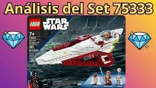 LEGO Star Wars 75333 : An&aacute;lisis del CAZA ESTELAR DE OBI-WAN KENOBI! (2022)