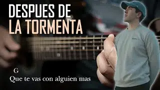 Bryan Kaarl - Después De La Tormenta | Tutorial Guitarra Acústica Fácil | Letra y Acordes