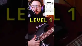 3 Levels Of INSTENSE Slap Bass Groove
