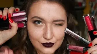 Все оттенки INGLOT HD LIP TINT MATTE