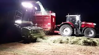 Lifting Silage At Night With Joe Brady In Kill Cavan 2020