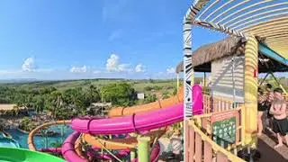 Parque Aqu&aacute;tico Thermas Water Park, Sao Pedro. 