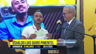 LEIDSA entrega 25 millones a panadero ganador del S&uacute;per Kino TV
