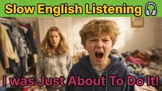 Dealing with a Teenager? (The Monster Called Puberty) | Slow English Story 9