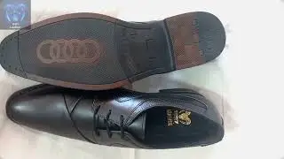 Leather shoes with good quality solid sole | durable shoe | party wear shoes | black leather shoes