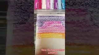 easy oil pestal drawing