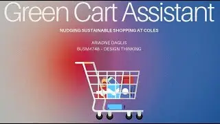 Design Thinking MVP for Sustainable shopping experience