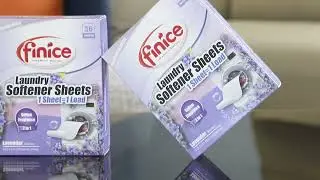 Eco Fabric Softening Sheets | Finice Laundry Innovation for Soft & Fragrant Clothes
