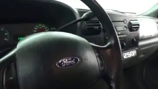 2008 Ford F 250 SD XLT 4wd Oxford White over Medium Flint Presented by M & I Motors 17555A