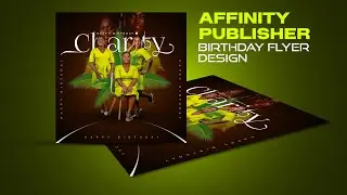 BIIRTHDAY FLYER DESIGN AFFINITY PUBLISHER TUTORIAL