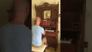 Antique Weaver Parlor Organ