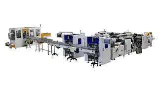 1000 sheets per min high speed napkin tissue making machine production line