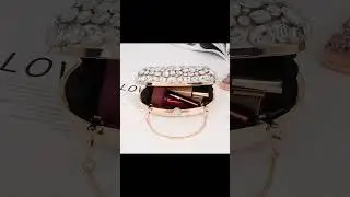 Stylish Silver Clutch Bag | Trending Bag for 2025
