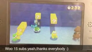 15 Subscriber Special - Super Mario 3d Land Infinite 1up Trick